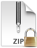 encrypted pdf and zip