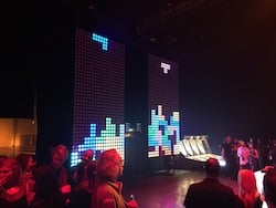 Giant Tetris at Re:Invent
