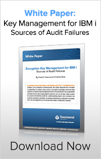 Key Management for IBM i - Audit Failures