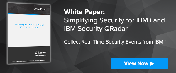 Request the white paper: Simplifying Security for IBM I and IBM QRadar